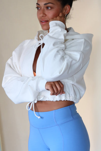 Empowered Hoodie Stone White