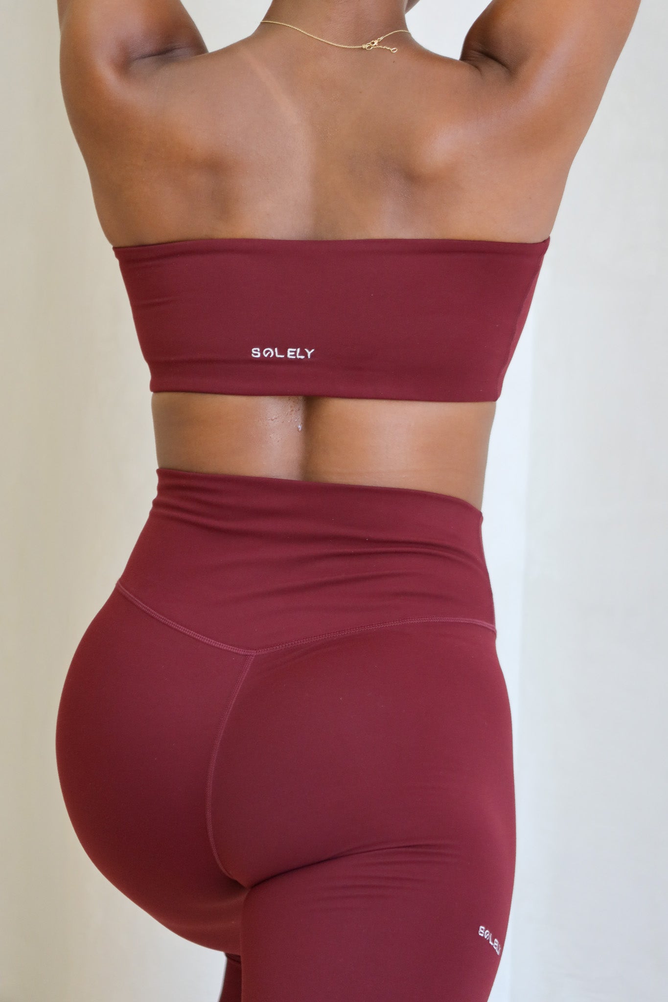 Solely Bandeau Plum Berry