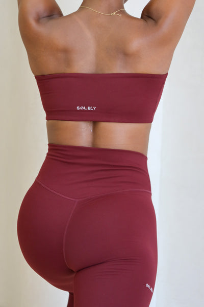Solely Bandeau Plum Berry