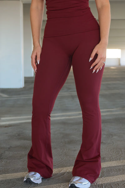 Flare Foldover Legging